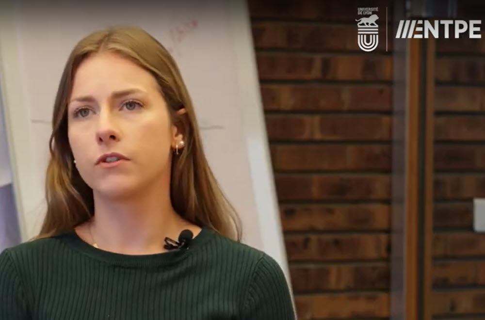 Louane, élève-ingénieure en aménagement du territoire à l’ENTPE