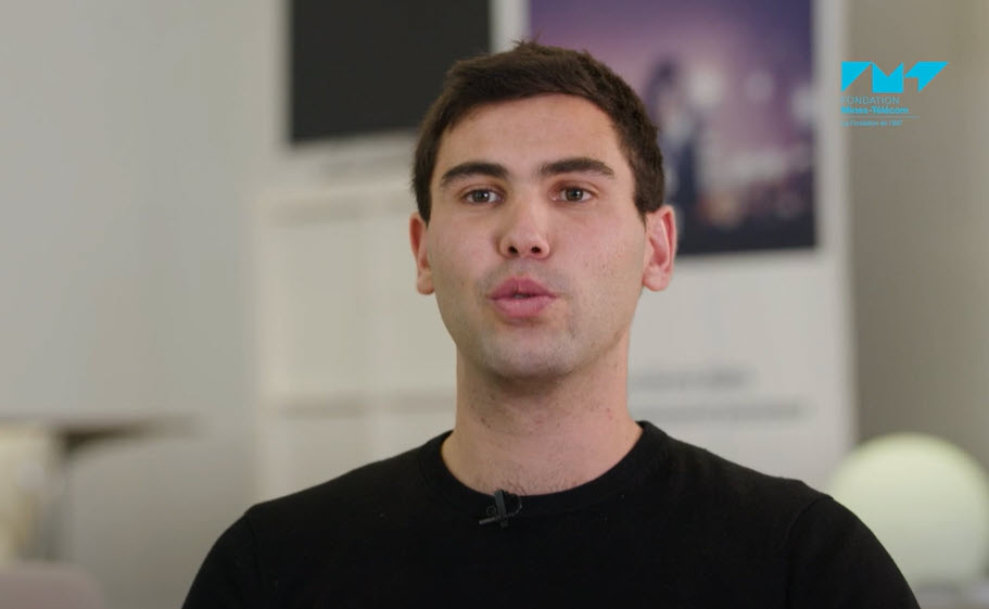 Louis, diplomé d'IMT Nord Europe